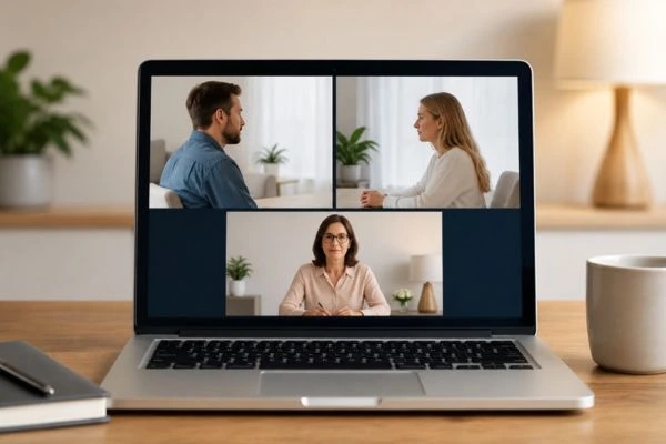 Image of online shuttle mediation Bury