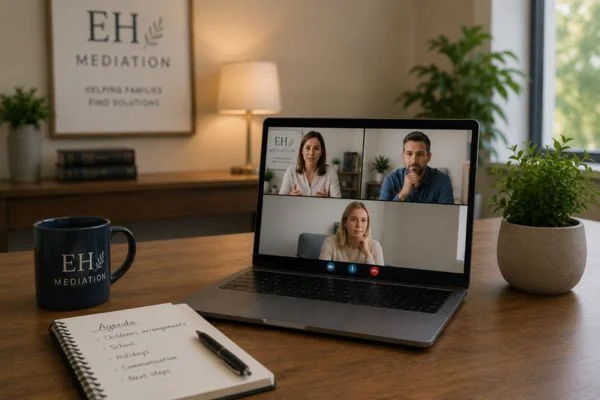 child access mediation Bury online meeting.